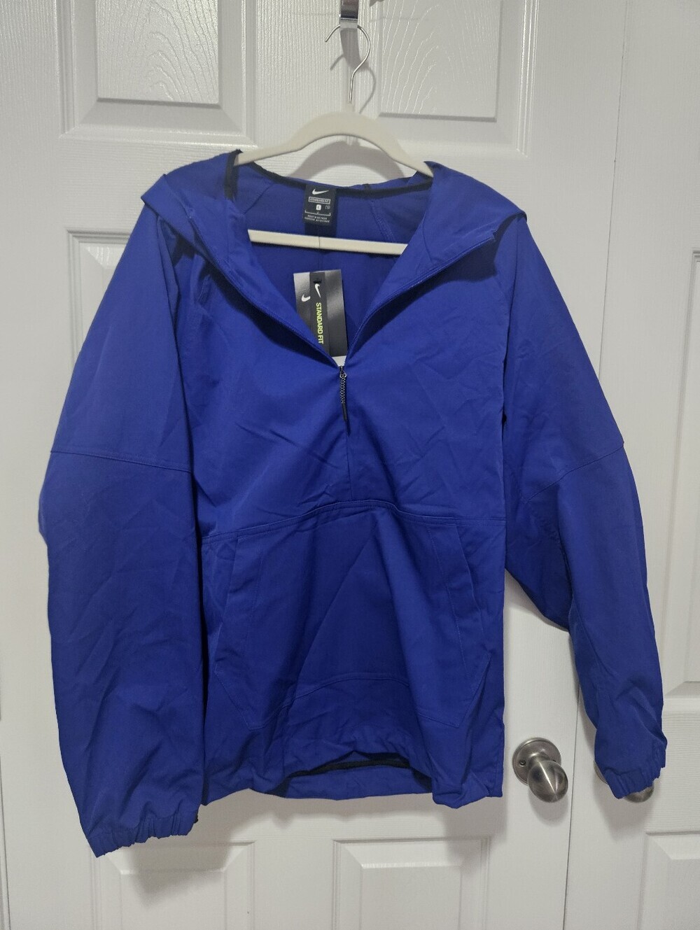 Nike Hooded Water Repellant Half Zip L NWT